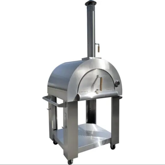 New Style pizza stone and cutter Pizza Oven for wood fire only
