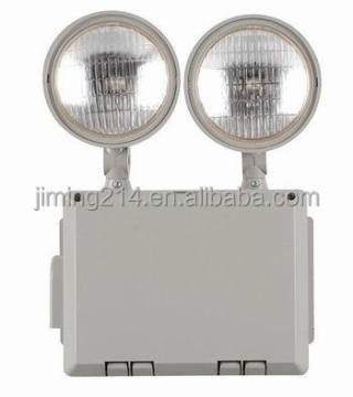 JIMING UL Approved Twin Head Wet Location Rated Emergency Lighting Fixture for Industrial Applications