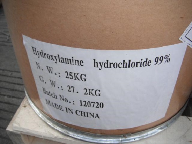 método de valoración del hidrocloruro de hidroxilamina