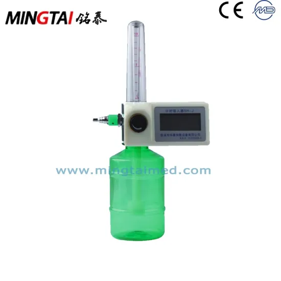 Medical oxygen timing inhaler