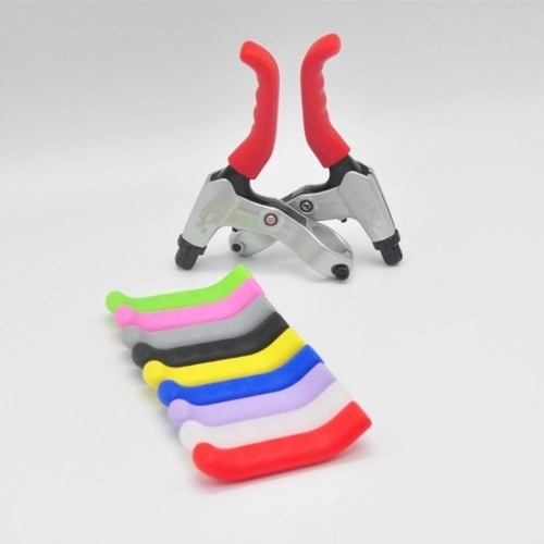 Bicycle Soft Anti-Slip Brake Handle Silicone Sleeve Motorcycle Bicycle Protection Cover Accessories Boutique Protective Gear