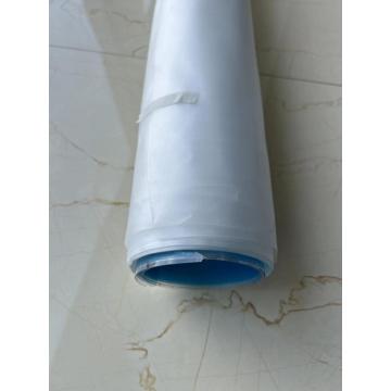 Clear frosted thermoformed PVC urine bag film