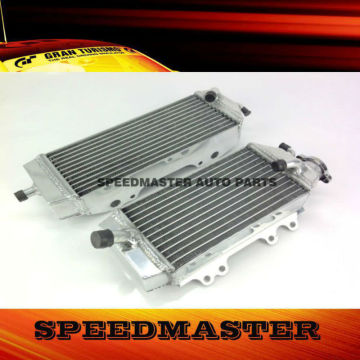 Aluminum motorcycle radiators for Kawasaki KX250F 2006