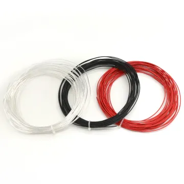 Flexible Electric Single Core PTFE Silver Plated High Temperature Wire