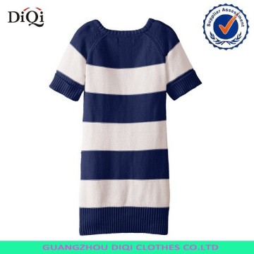 Wholesale fashion girls striped dress, fashion girls dress design, girls fashion dress 10 years