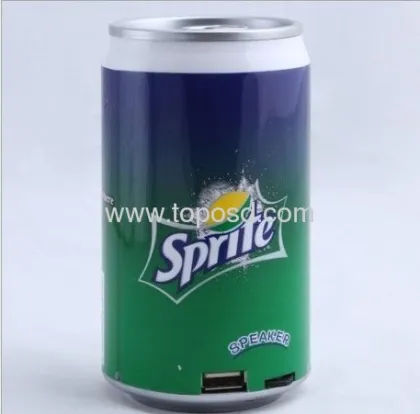 Portable Mini Card Coca Cola Speaker Sprite T-11 