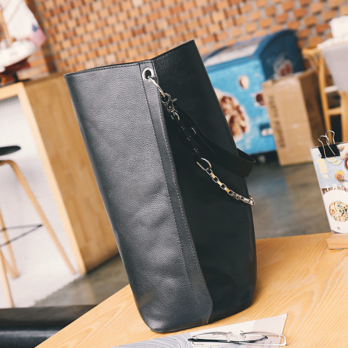 Đen Custom Made Phụ nữ Ladies Shopping Hand Bag