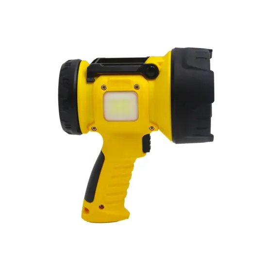 Waterproof Rechargeable 1500 Lumen LED Spotlight Flashlight - Portable Handheld Light