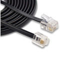 RJ11-Stecker Flaches 4-adriges Telefonkabel