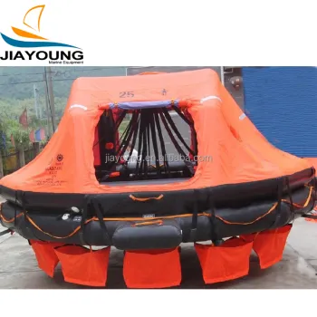 SOLAS Certified Used Marine Inflatable Rescue Rafts