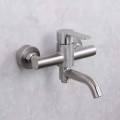 304 stainless steel swing triple shower faucet