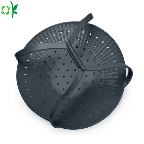 Silicone Kitchen Drain Basket for Fruit Vegetables