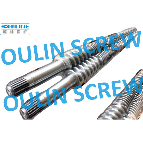 Cmt58 Twin Conical Screw and Barrel for Cincinnati Extrusion, PVC Pipe, Sheet, Profile, Pellets