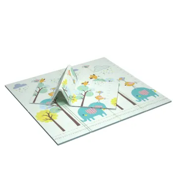 Wholesale Soft Cartoon Kids Play Mat Polyester XPE Folding Mat for Babies and Toddlers