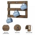 Kitchen Organization Mug Rack for Wall with 18 Hooks Manufactory