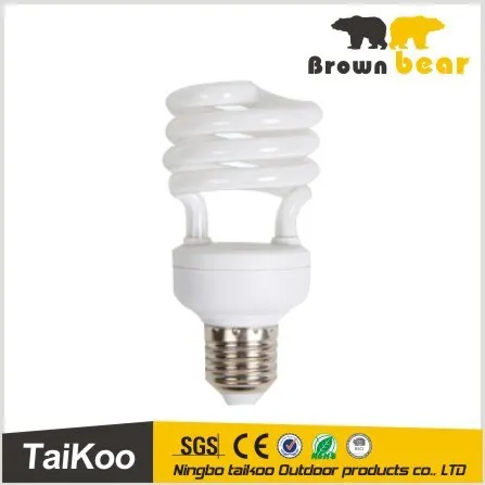 half spiral e27 energy saving light bulb machines