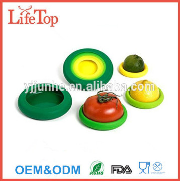 Assorted Colors Silicone Fruits and Vegetables Storage Cover