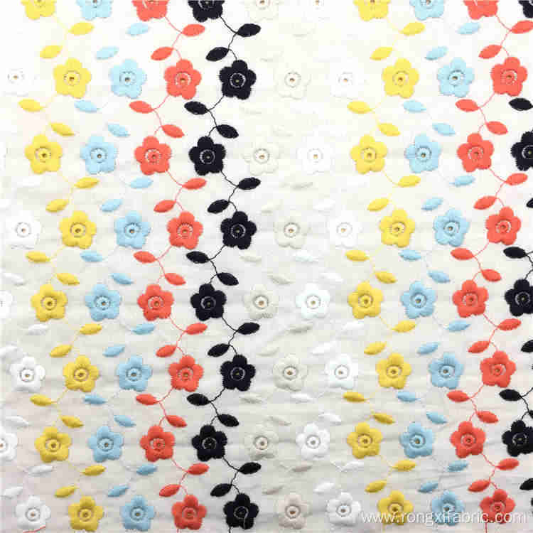 Pattern elastic force Sewing embroidery cotton fabric