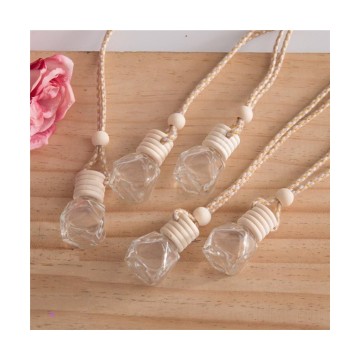 Clear 10ml Transparent Glass Perfume Bottle - Empty Essential Oil Bottle