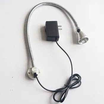 85-265V Gooseneck LED Table Wall Reading Lamp with Plug