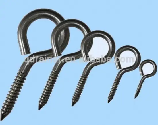 ss316 stainless wood eye Screw