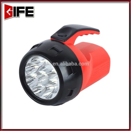 GF-5025 4AA Battery 9 LED hand lamp Mining Light working light torch