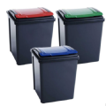 Пластиковая форма для мусорной корзины в помещении