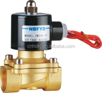 2W Series AC220V DC24V water solenoid valve can change the coils to be as explosion-proof solenoid valve