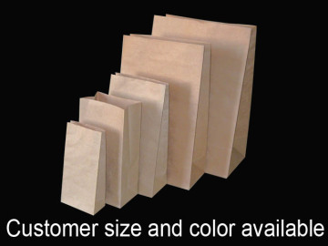 Brown Kraft Paper SOS Bag