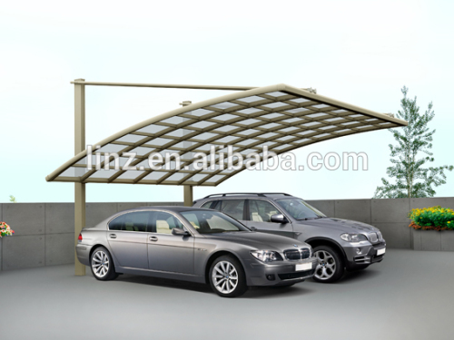 Stylish design best quality popular aluminum carport with UV coating