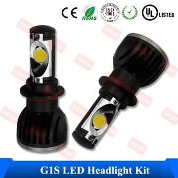 High Brightness COB 2200Lm H4 LED Headlight With High Beam and Low Beam Headlamp