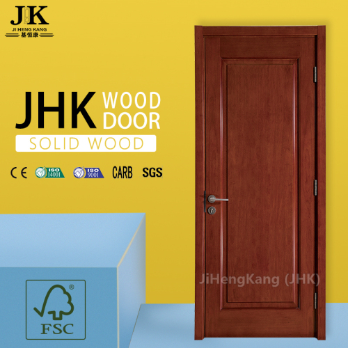 JHK-Indian Wood Carving Rustic Interior Doors Single Panel Door