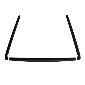 Isuzu DMAX D-MAX 2016-2019 Bed Rail Caps Trim - Black 4X4 Accessories