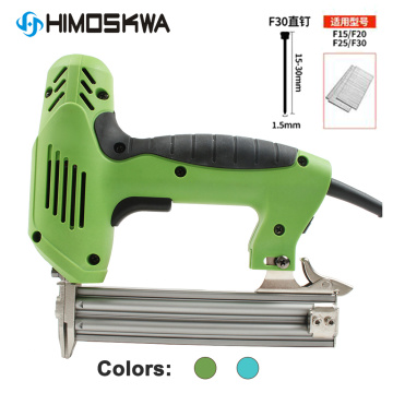 1800W~2000W Electric Nailer and Stapler Furniture Staple Gun for Frame with Staples & Nails Carpentry Woodworking Tools 220V F30