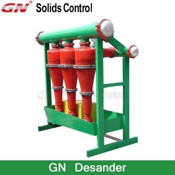 GN DESANDER (Pas de shaker de fond) Forme de pétrole Forage de boue Desander