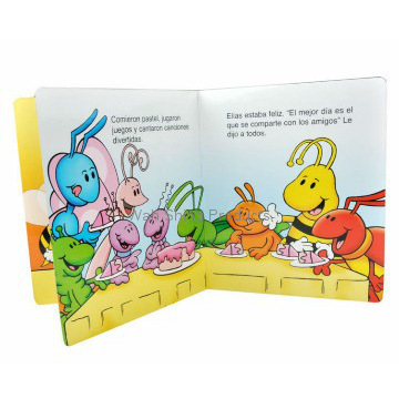 high quality cardboard picture story book factory