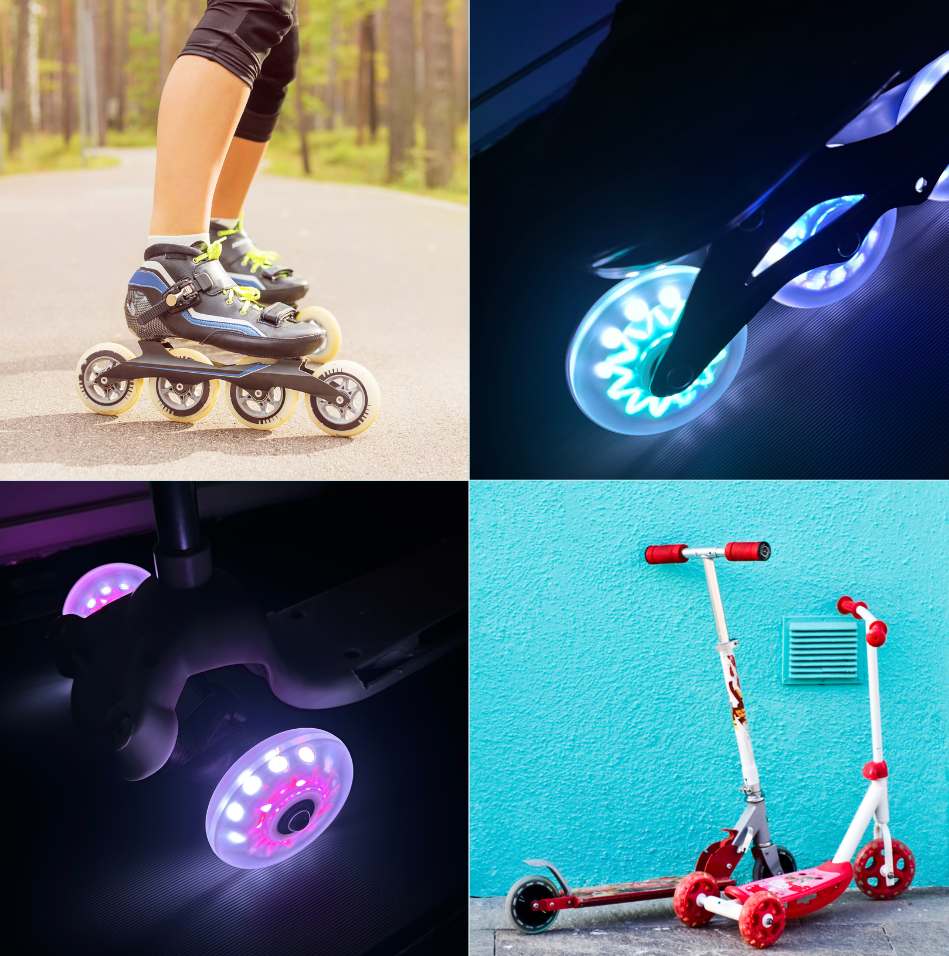 Light Up Skateboard Wheel Light Up Skateboard Wheel