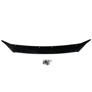 4PCS Acrylic Black Bonnet Guard Protector for Toyota Kluger 2021 Accessories