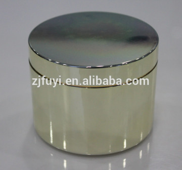 Round Empty Plastic Cosmetic Jars, Body Cream Containers for Skin Care