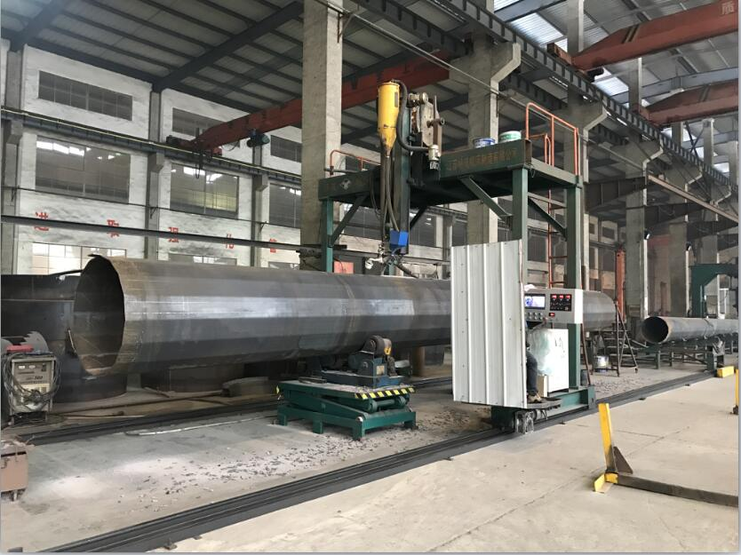 12 meters pipe outside longitudinal seam welding machine