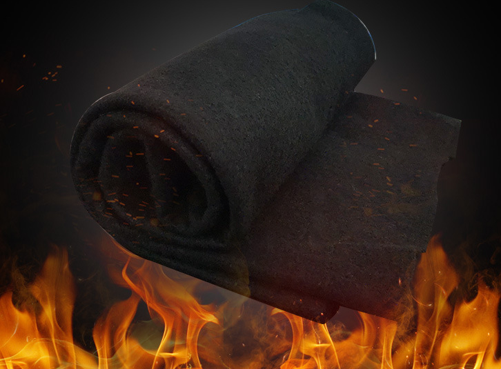 High Temp 12"X12"X1/4'' 6MM thickness Felt