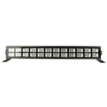 Blacklight Disco Party Strips 24*3W LED UV Bar - Glow in The Dark Wall Wash