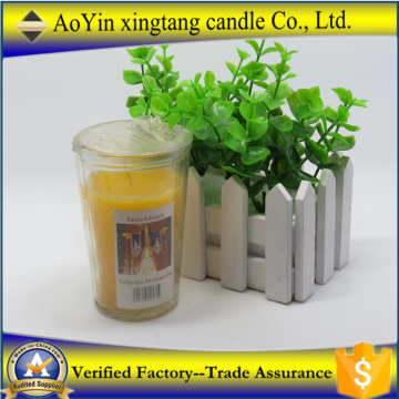 made in China church candle jar candle