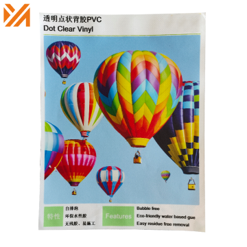 Wholesale Supplier of High-Quality Self-Adhesive Sticker Rolls with Easy Dot Adhesive on Printable PVC Vinyl Material