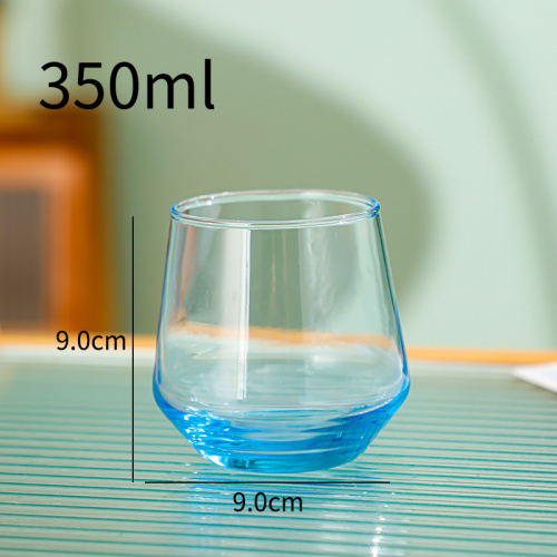 Xícaras de café de vidro personalizáveis ​​com diversas opções de cores