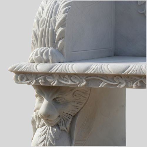 Luxury Outdoor Marble Table and Chair Set