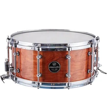 Hailun Chinese Jazz Frame Drum with Jungu Huali Wood and Aluminum Drum Chamber Accessories