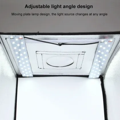 PULUZ Portable Photo Studio Light Box 60*60 cm 36W LED Soft Box