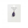 Craft Irregular Healing Amethyst Pendants Jewelry Marking