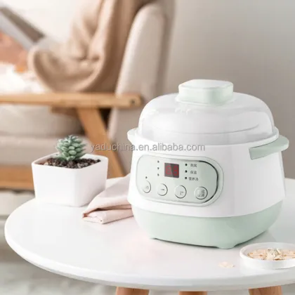 Ceramic Stew Pot for Baby Porridge and Soup Making